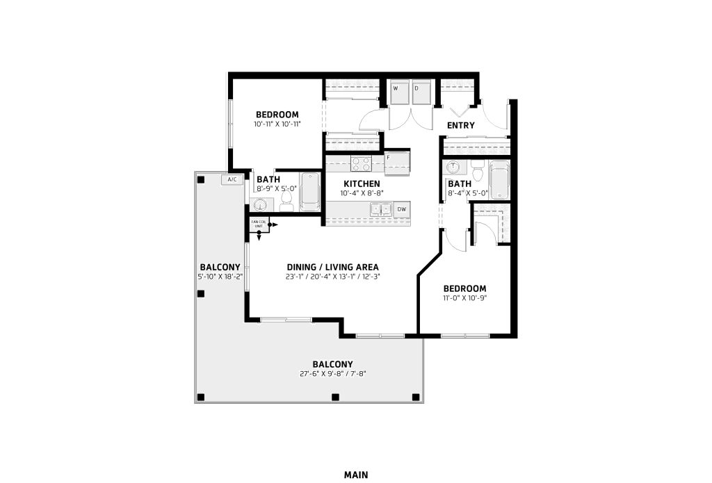 LesJardin 1590x1080 Web Floorplans D   2 Bed 2 Bath (Fl2 3)
