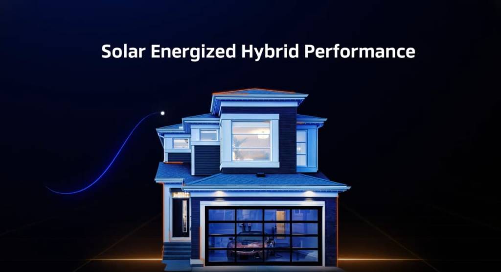 Solar Energized Video Image